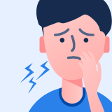 Continuous cough symptom